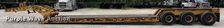 image for item DS3016 1981 Rogers Brothers CT3-70D24-145-15 lowboy equipment trailer