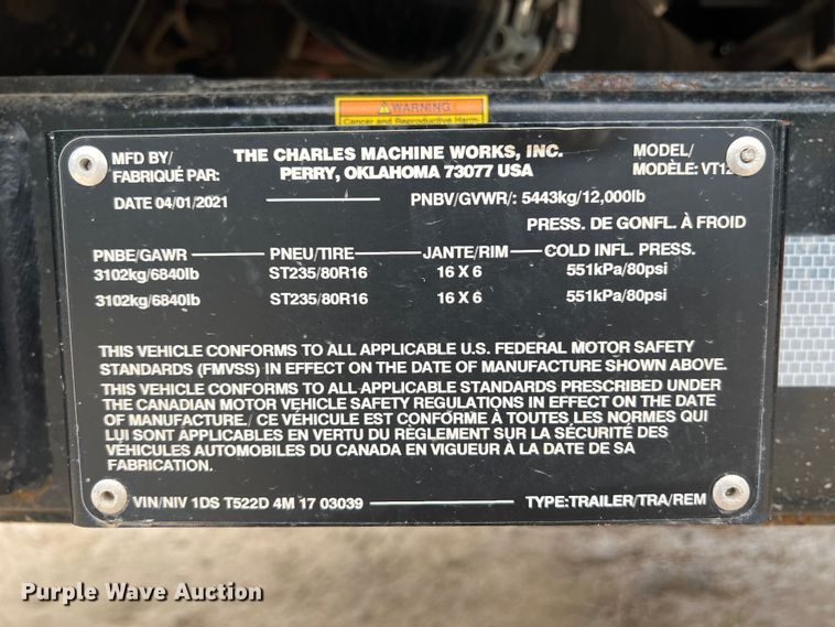 image for item DS3035 2021 Ditch Witch  HX30G vacuum excavator