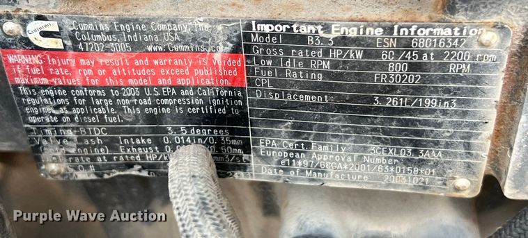 image for item DS3046 2004 Ditch Witch  JT1220 Mach 1 directional boring unit