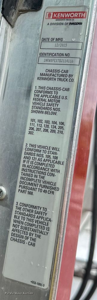 image for item DS4132 2016 Kenworth W900 ready mix truck