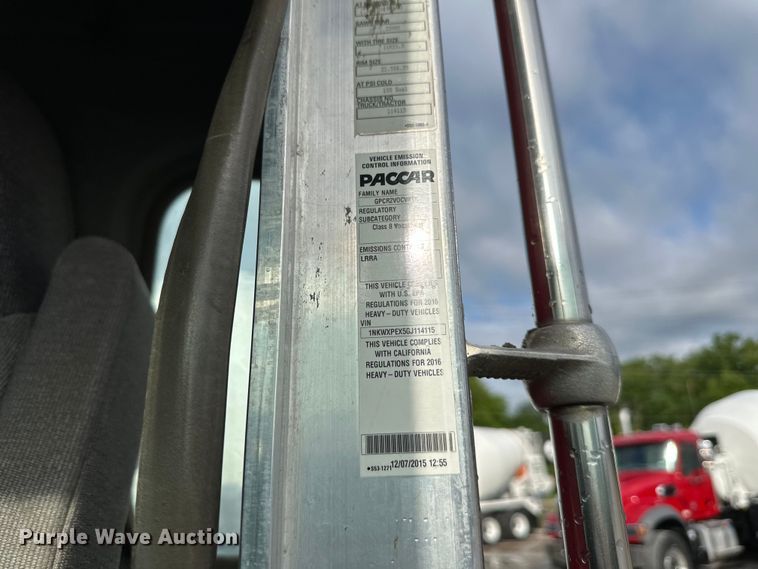 image for item DS4133 2016 Kenworth ready mix truck