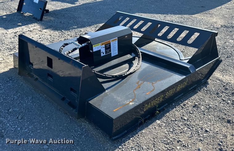 image for item DS4134 2023 Wolverine  BC1372W skid steer brush mower