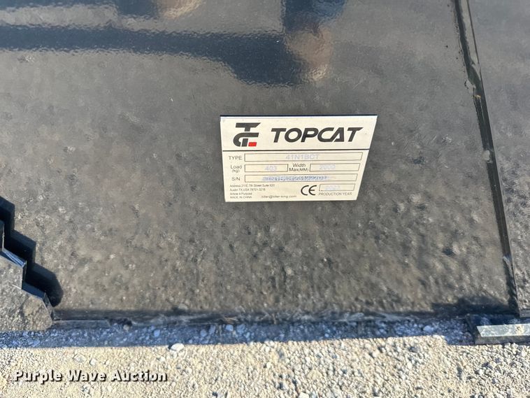 image for item DS4144 2023 Topcat 41N1BCT skid steer four in one bucket