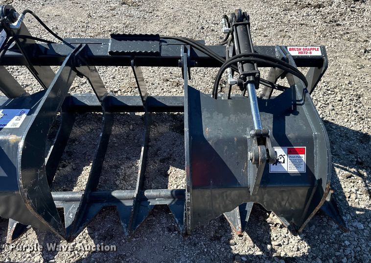 image for item DS4157 Stout  HD72-8 skid steer grapple bucket