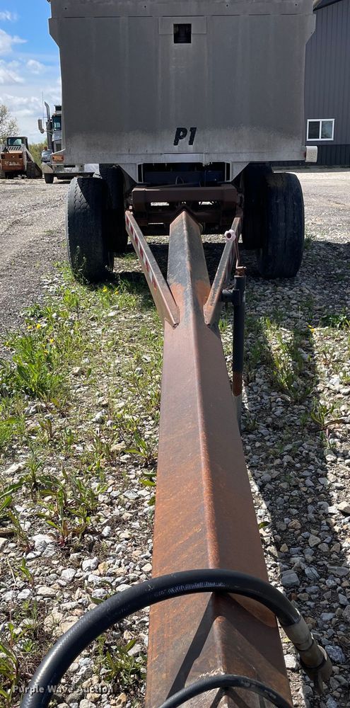 image for item DS5506 1994 Brady Truck Equipment end dump pup trailer