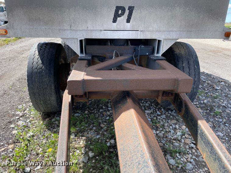 image for item DS5506 1994 Brady Truck Equipment end dump pup trailer