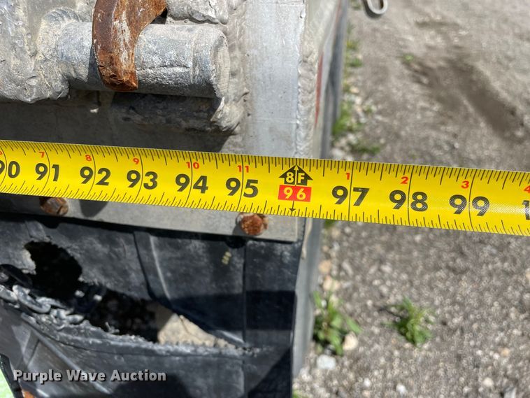 image for item DS5506 1994 Brady Truck Equipment end dump pup trailer