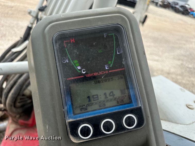 image for item DX1453 2019 Takeuchi TB230 mini excavator