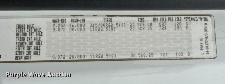 image for item EG1494 2010 Freightliner  Business Class M2 dump truck