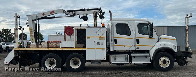 image for item EG1517 2012 Freightliner Business Class M2 Crew Cab utility / service truck