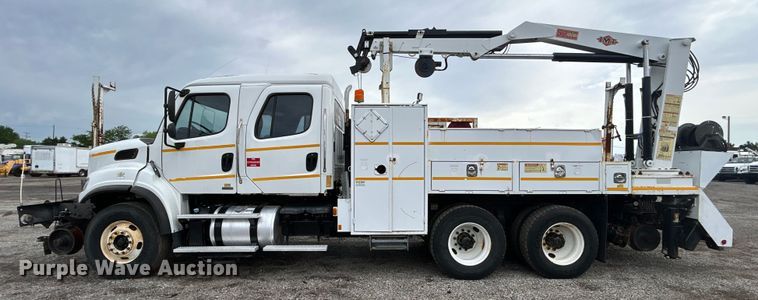 image for item EG1517 2012 Freightliner Business Class M2 Crew Cab utility / service truck