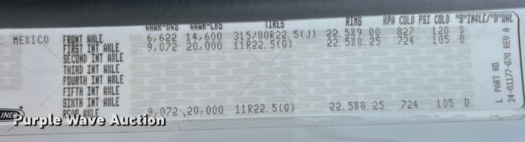 image for item EG1517 2012 Freightliner Business Class M2 Crew Cab utility / service truck