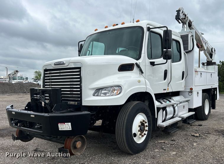 image for item EG1538 2012 Freightliner  Business Class M2 Crew Cab utility / service truck