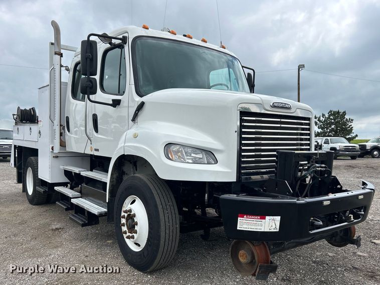 image for item EG1538 2012 Freightliner  Business Class M2 Crew Cab utility / service truck