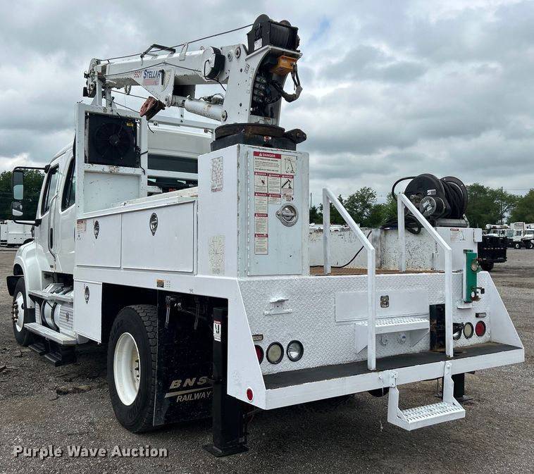 image for item EG1538 2012 Freightliner  Business Class M2 Crew Cab utility / service truck