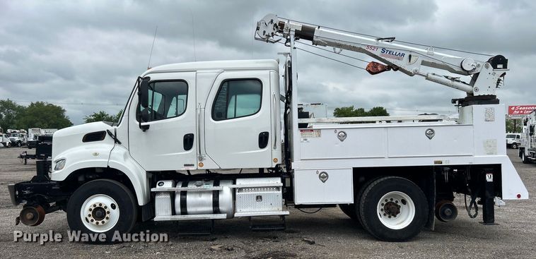 image for item EG1538 2012 Freightliner  Business Class M2 Crew Cab utility / service truck