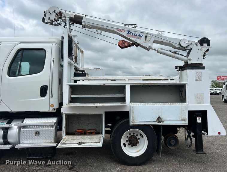 image for item EG1538 2012 Freightliner  Business Class M2 Crew Cab utility / service truck