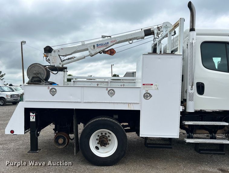 image for item EG1538 2012 Freightliner  Business Class M2 Crew Cab utility / service truck