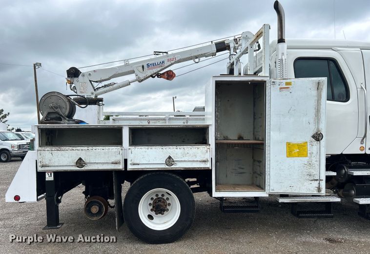 image for item EG1538 2012 Freightliner  Business Class M2 Crew Cab utility / service truck