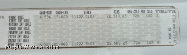 image for item EG1538 2012 Freightliner  Business Class M2 Crew Cab utility / service truck