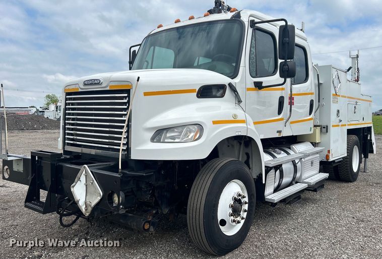 image for item EG1541 2012 Freightliner  Business Class M2 Crew Cab utility / service truck