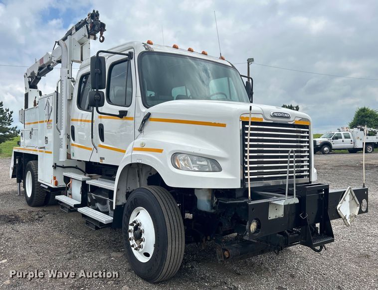 image for item EG1541 2012 Freightliner  Business Class M2 Crew Cab utility / service truck
