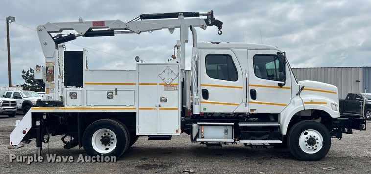image for item EG1541 2012 Freightliner  Business Class M2 Crew Cab utility / service truck