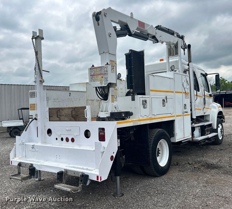 image for item EG1541 2012 Freightliner  Business Class M2 Crew Cab utility / service truck