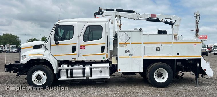 image for item EG1541 2012 Freightliner  Business Class M2 Crew Cab utility / service truck