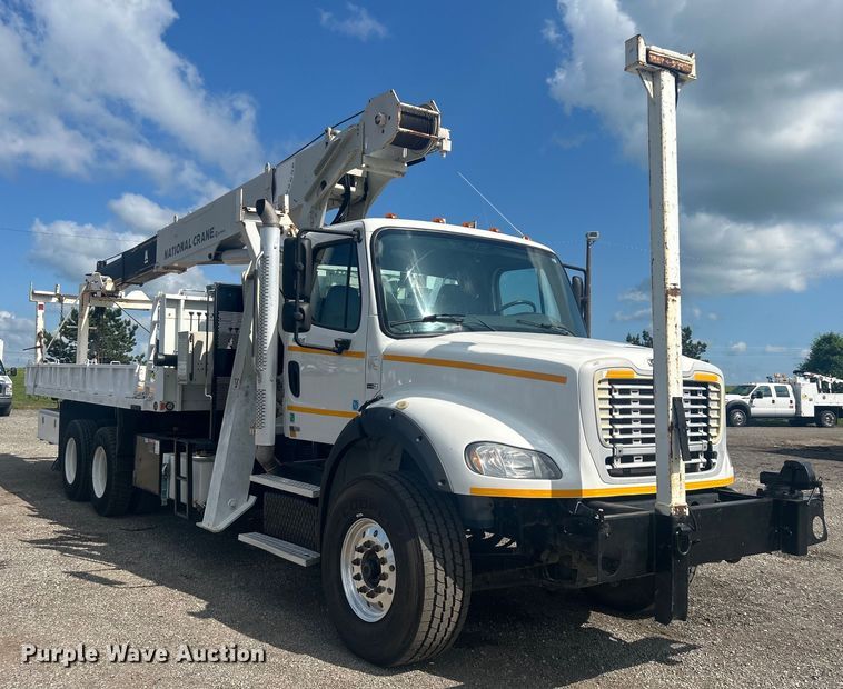 image for item EG1545 2012 Freightliner Business Class M2 crane truck