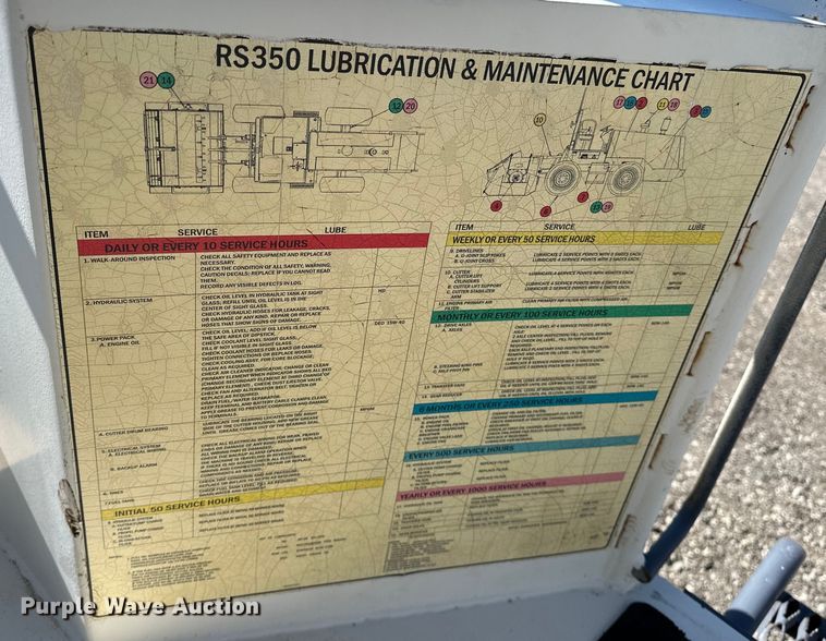 image for item EG1548 2008 Terex RS350C soil stabilizer / reclaimer