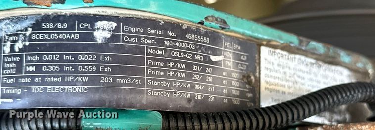 image for item EG1548 2008 Terex RS350C soil stabilizer / reclaimer