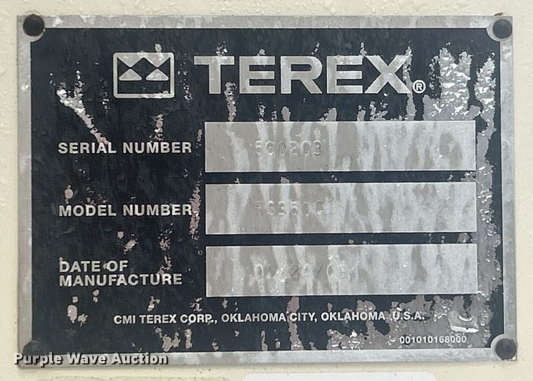 image for item EG1548 2008 Terex RS350C soil stabilizer / reclaimer