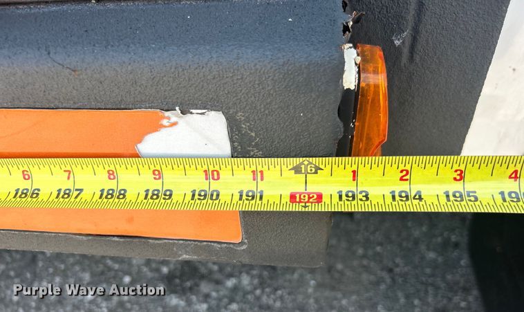 image for item EG1570 2007 Ford F650 Super Duty flatbed truck with crash attenuator