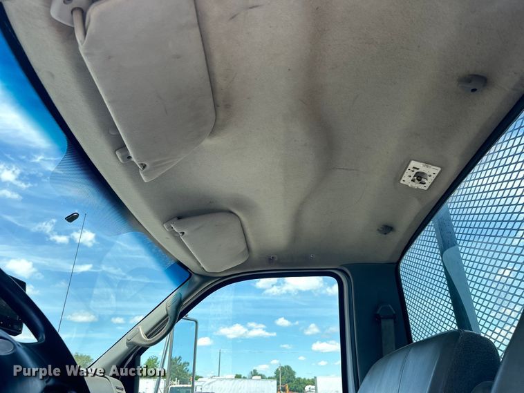 image for item EG1570 2007 Ford F650 Super Duty flatbed truck with crash attenuator