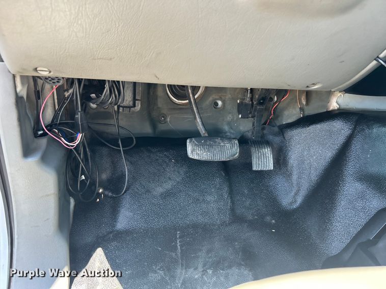 image for item EG1570 2007 Ford F650 Super Duty flatbed truck with crash attenuator