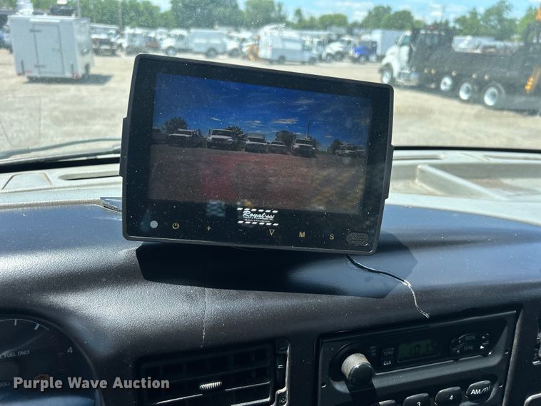 image for item EG1570 2007 Ford F650 Super Duty flatbed truck with crash attenuator