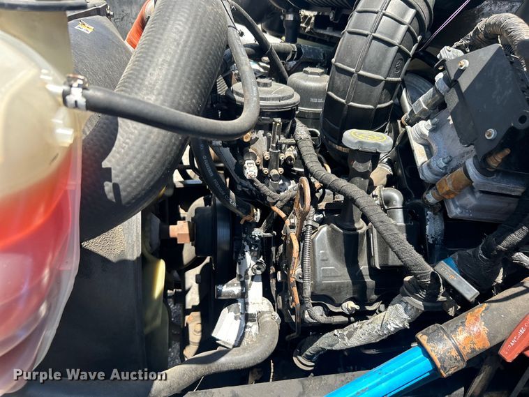 image for item EG1570 2007 Ford F650 Super Duty flatbed truck with crash attenuator