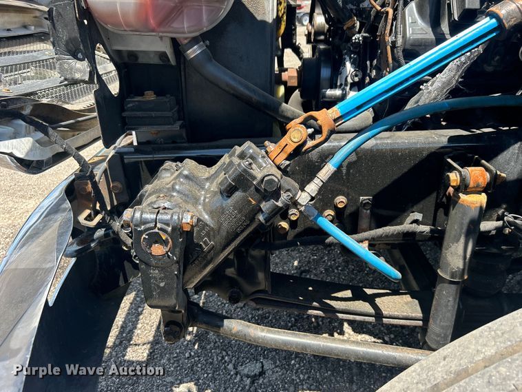 image for item EG1570 2007 Ford F650 Super Duty flatbed truck with crash attenuator