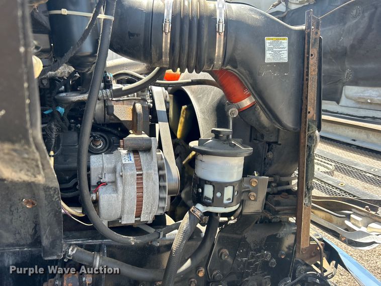 image for item EG1570 2007 Ford F650 Super Duty flatbed truck with crash attenuator