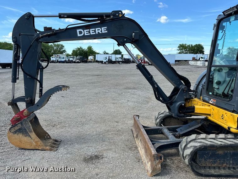 image for item EG1575 2014 John Deere  50G mini excavator