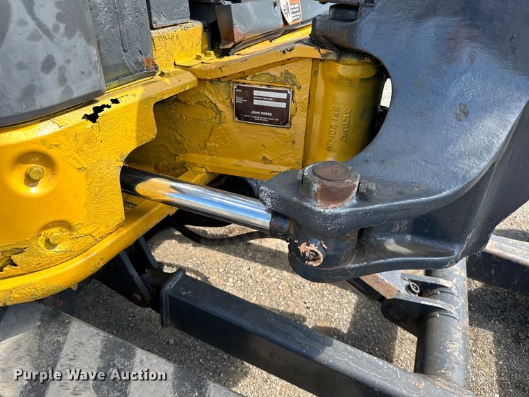 image for item EG1575 2014 John Deere  50G mini excavator