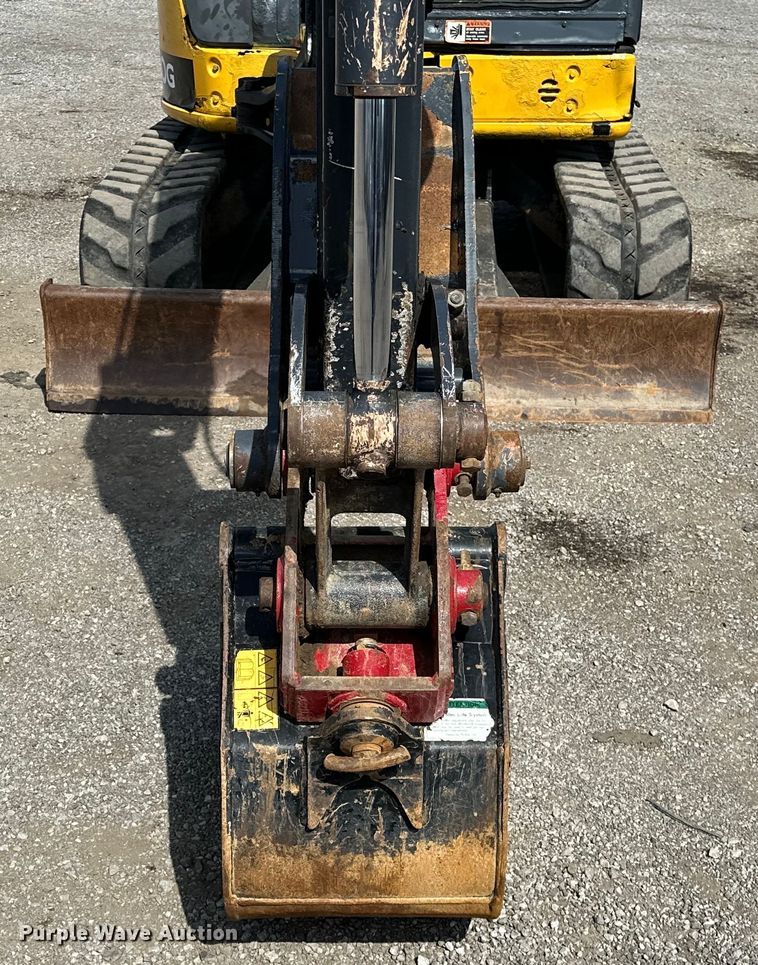 image for item EG1575 2014 John Deere  50G mini excavator