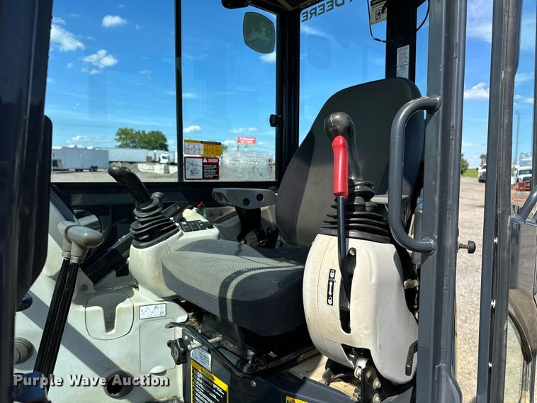 image for item EG1575 2014 John Deere  50G mini excavator