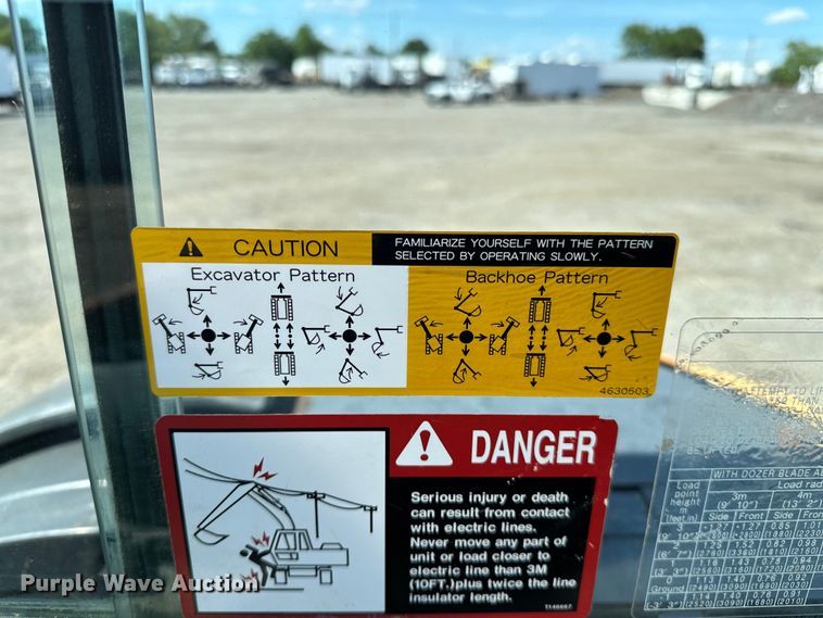 image for item EG1575 2014 John Deere  50G mini excavator