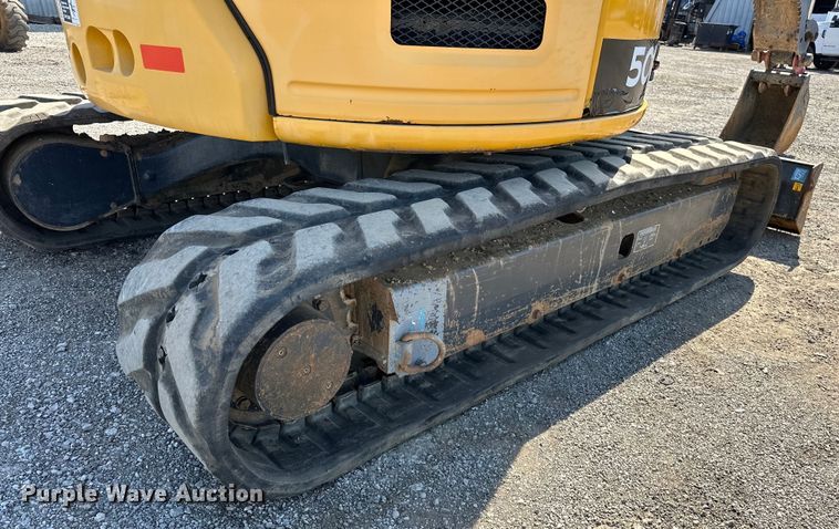 image for item EG1575 2014 John Deere  50G mini excavator