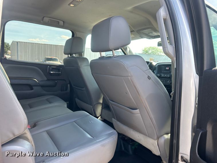 image for item EG1577 2016 Chevrolet Silverado 3500HD Crew Cab utility bed pickup truck