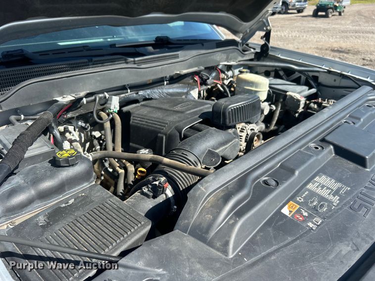 image for item EG1577 2016 Chevrolet Silverado 3500HD Crew Cab utility bed pickup truck