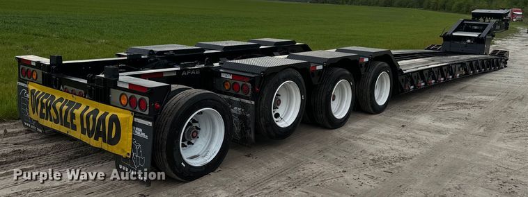 image for item EH5395 2024 Alpha HD A120HDG-SF2 lowboy equipment trailer