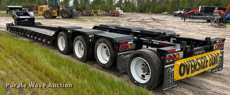 image for item EH5395 2024 Alpha HD A120HDG-SF2 lowboy equipment trailer